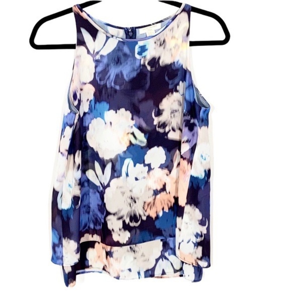 Saint Tropez West Blue & White Floral cami Top small c